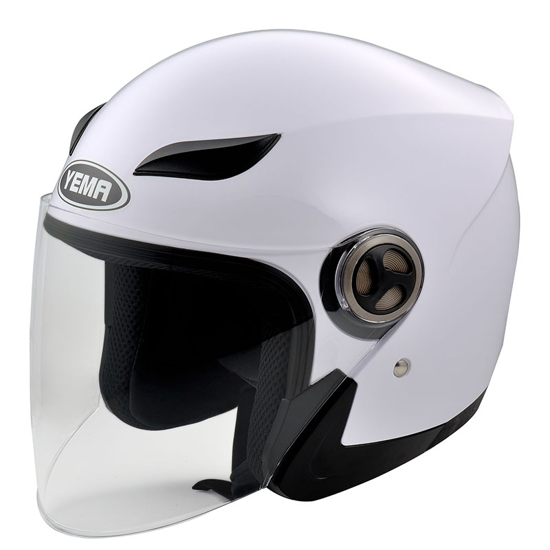Шлем мото Yema YM-639S (XL) Белый двойн.визор(619) в Мегамаркете BSF 