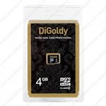 Flash Digoldy SD 4 Gb Micro Class 10 без адаптера в Мегамаркете BSF 