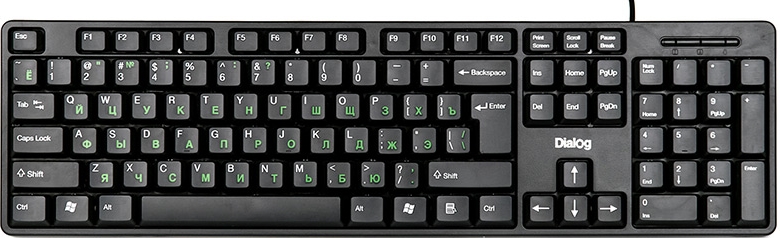 Клавиатура Dialog KS-030U Black в Мегамаркете BSF 