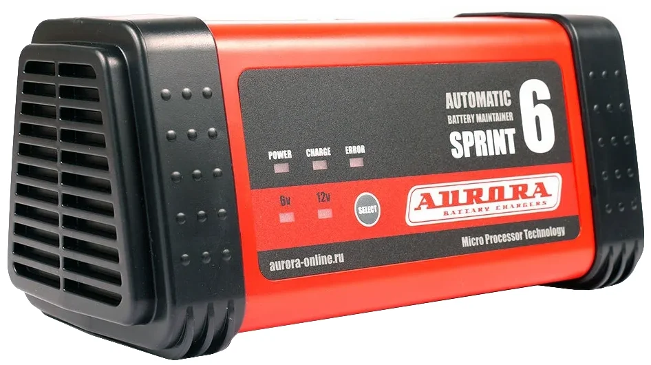 Зарядное устройство Aurora Sprint 6 automatic (12В в Мегамаркете BSF 