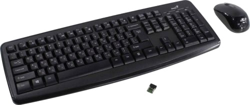 Клавиатура+Мышь Genius KM-8100 Black в Мегамаркете BSF 